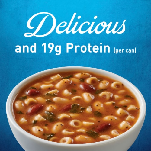 Progresso Italian-Style Bean and Pasta Protein Soup Perspective: back