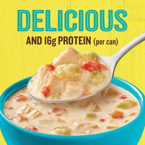Old El Paso Chicken Cheese Enchilada-Style Canned Soup Perspective: back