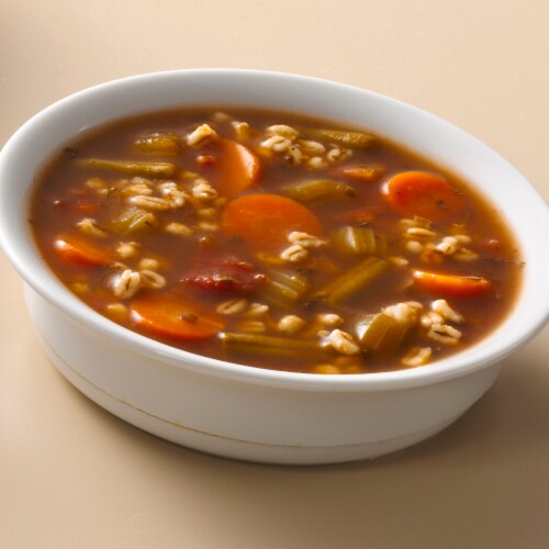Progresso Light Savory Vegetable Barley Soup Perspective: back