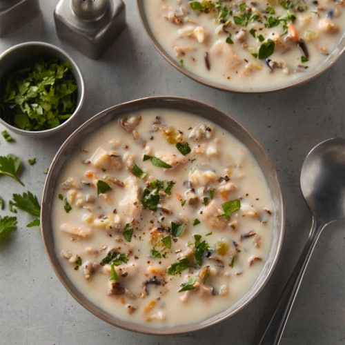 Progresso Rich & Hearty Creamy Roasted Chicken Wild Rice Soup