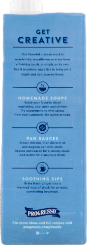 Progresso Chicken Stock Perspective: back