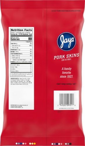 Jays Pork Skins Perspective: back