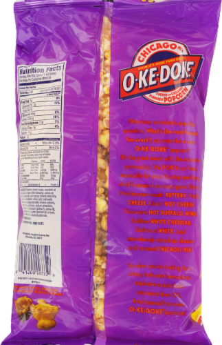 O-Ke-Doke Chicago Mix Popcorn Perspective: back