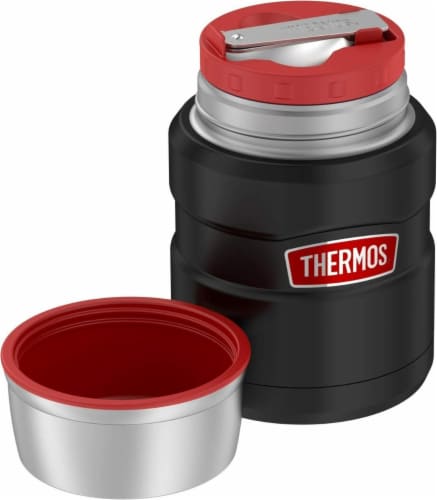 Thermos stainless king 16 ounce food jar sales with folding spoon