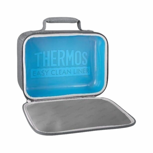 Thermos Space Party Soft Lunch Kit - Black Perspective: back