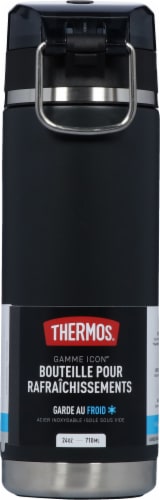 Thermos® Icon™ Series Stainless Steel Cold Cup Granite Water Bottle Perspective: back
