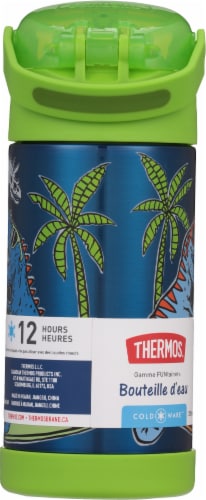 Thermos LLC® Stainless Steel NonLicensed FUNtainer Bottle Daring Dinos Perspective: back