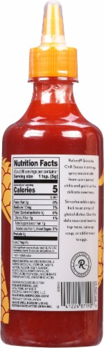 Roland® Sriracha Chili Sauce Perspective: back