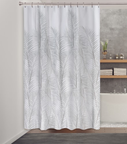 HD Designs® Fabric Shower Curtain - Malay Perspective: back