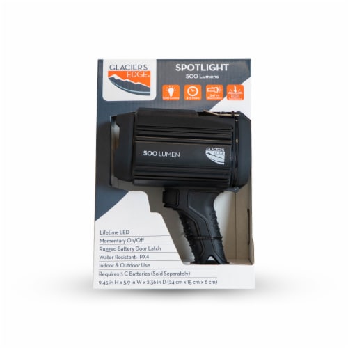 Glacier's Edge 500 Lumen Spotlight Perspective: back