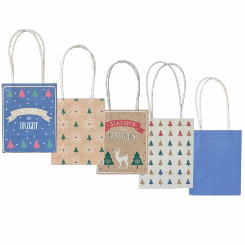 Holiday Home Gift Bags - Assorted Perspective: back