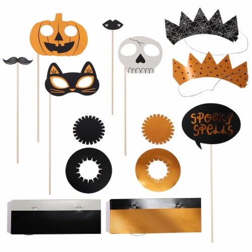 Holiday Home™ Photo Assorted Prop Kit 10 Piece Perspective: back