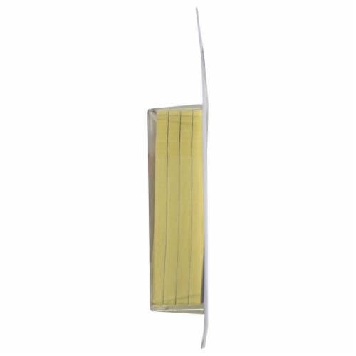 Office Works Self-Stick Notes - Yellow Perspective: back
