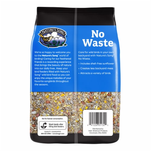 Nature's Song® No Waste Bird Seed Perspective: back
