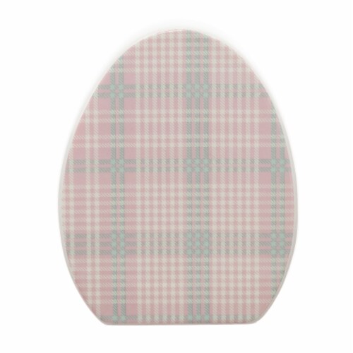 Holiday Home Flowers/Plaid Egg Decor Perspective: back