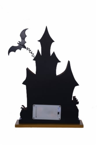 Holiday Home LED Haunted House Decor Perspective: back