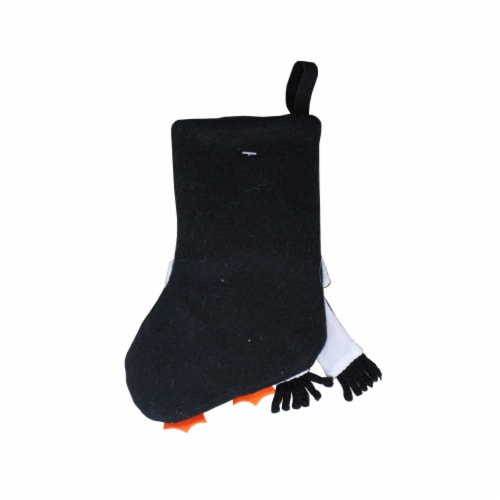 Holiday Home Penguin Christmas Stocking Perspective: back