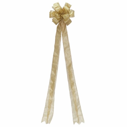 Holiday Home Tree Top Bows - Assorted Perspective: back