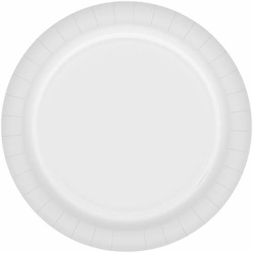 Kroger® Entertainment Essentials Paper Plates - Lovely Pink Perspective: back