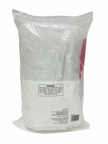 Holiday Home® Snow Blanket with Glitter - White Perspective: back