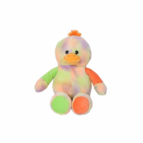 Holiday Home Plush Rainbow Duck Perspective: back