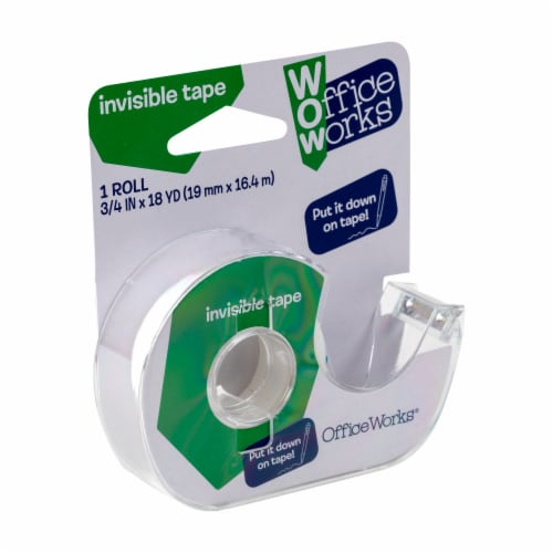 OfficeWorks® Invisible Tape Perspective: back