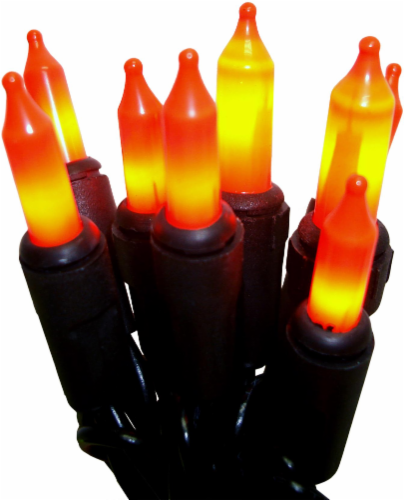 Holiday Home® Flickering Fright Lights - Orange Perspective: back