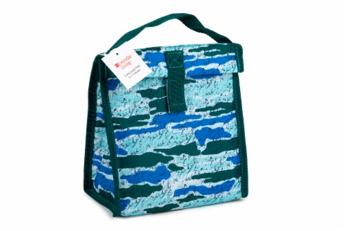 Everyday Living Camo Lunch Sack Perspective: back
