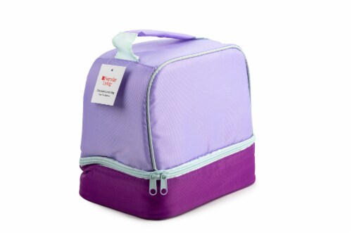 Everyday Living Colorblock Lunch Box - Purple Perspective: back