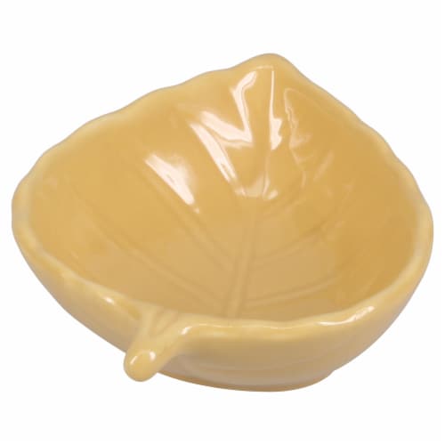 Holiday Home® Harvest Leaves Bowls - Assorted Perspective: back