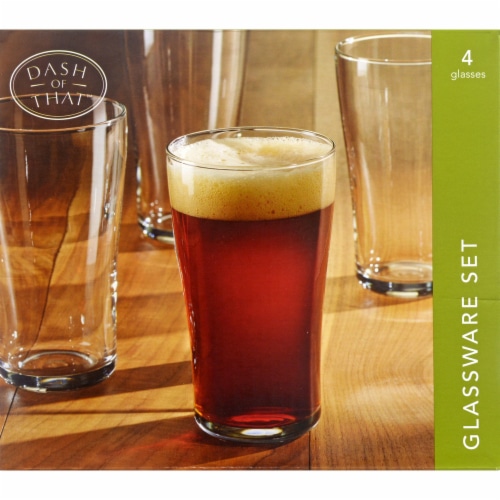 Dash of That™ Beer Glass Set Perspective: back