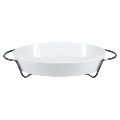 Dash of That Oval Baker with Metal Rack Perspective: back