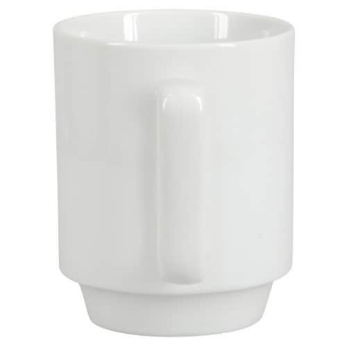 Dash of That™ Strato Stack Mug - White Perspective: back