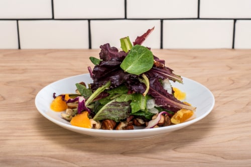 Dash of That™ Coupe Salad Plate - White Perspective: back