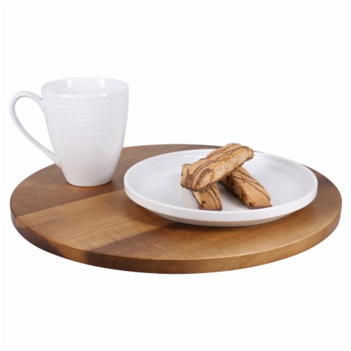 Dash of That™ Strato Stack Salad Plate - White Perspective: back
