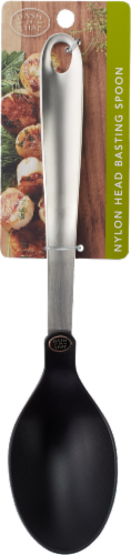 Dash of That Stainless Steel Basting Spoon - Black Perspective: back
