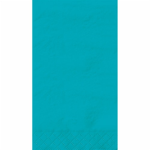 Kroger® Entertainment Essentials Teal Guest Paper Napkins Perspective: back