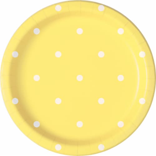 Polka dot clearance paper plates