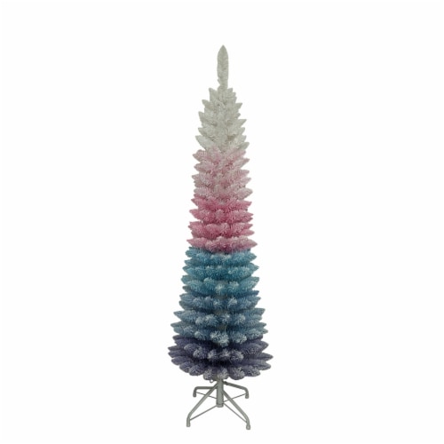 Holiday Home Creamsicle Fir Tree - Ombre Perspective: back