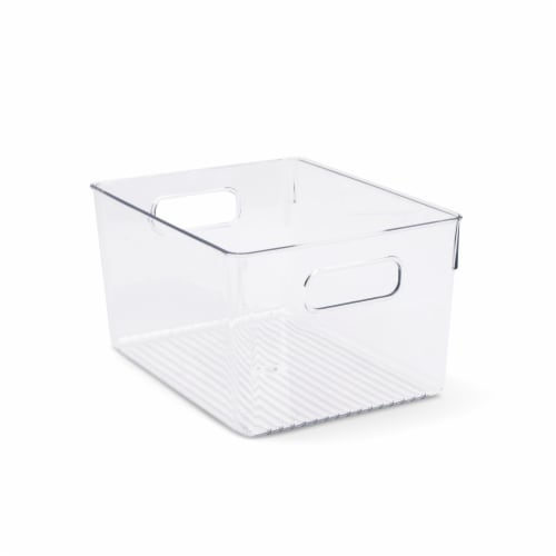 Everyday Living Storage Bin - Clear Perspective: back