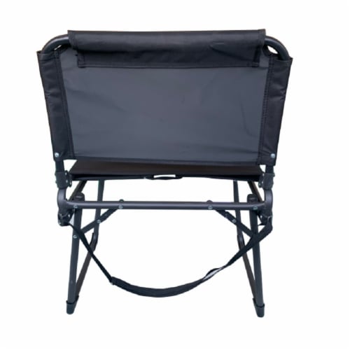 Anywhere Chair Stadium Seat - Black Perspective: back