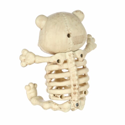 Holiday Home Halloween Baby Teddy Bear Skeleton Decor - Bone Perspective: back