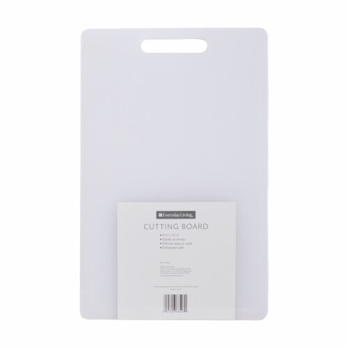 Plastic Cutting Boards for Kitchen (White, 7.75 x 11.75 In, 2 Pack), Pack -  Kroger