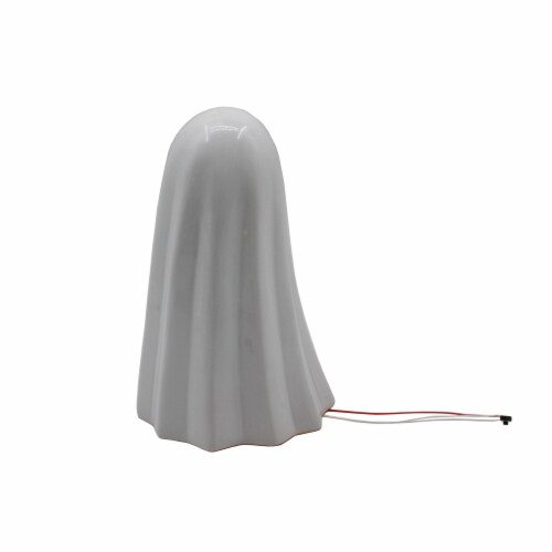 HD Designs Outdoors LED Ceramic Ghost - White Perspective: back
