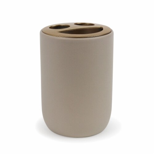 Dip Koki Toothbrush Holder - Chateau Gray Perspective: back