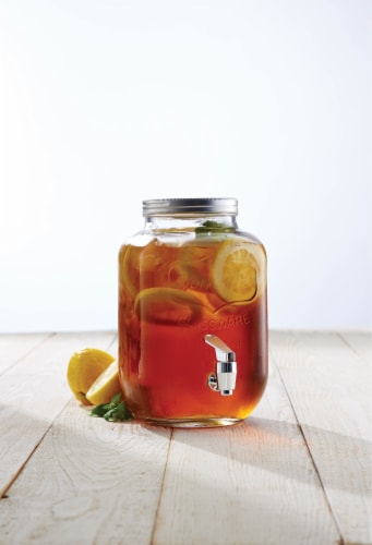 HD Designs Outdoors® Yorkshire Sun Tea Jar Beverage Dispenser Perspective: back