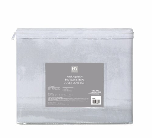 HD Designs® Paint Stripe Duvet Perspective: back