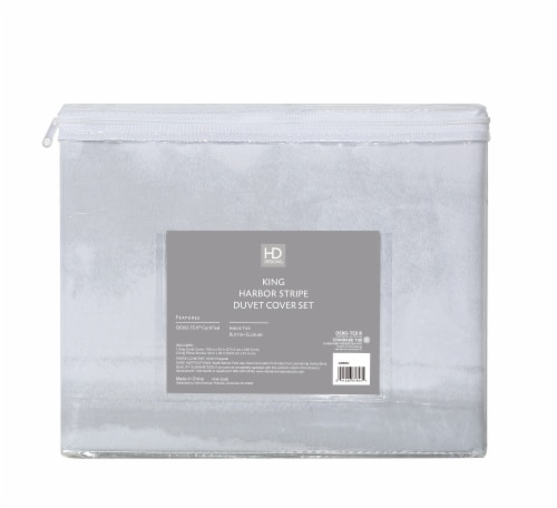HD Designs Harbor Stripe 3pc Duvet Set Perspective: back