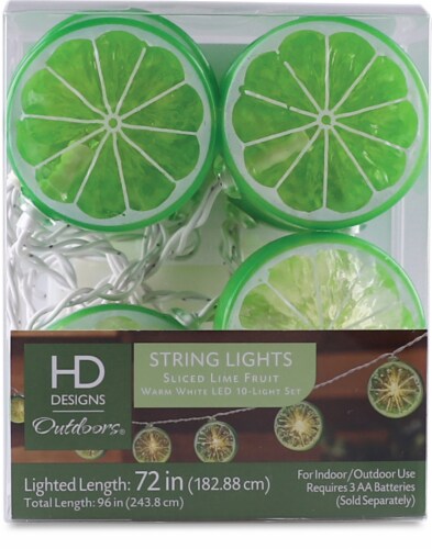 HD Designs Outdoors Fruit String Lights Perspective: back