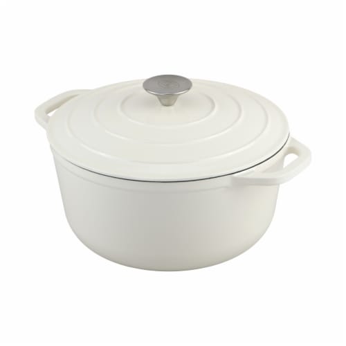 Dash of That Essentials 3 qt Fluted Dutch Oven - White, 3 qt - Kroger